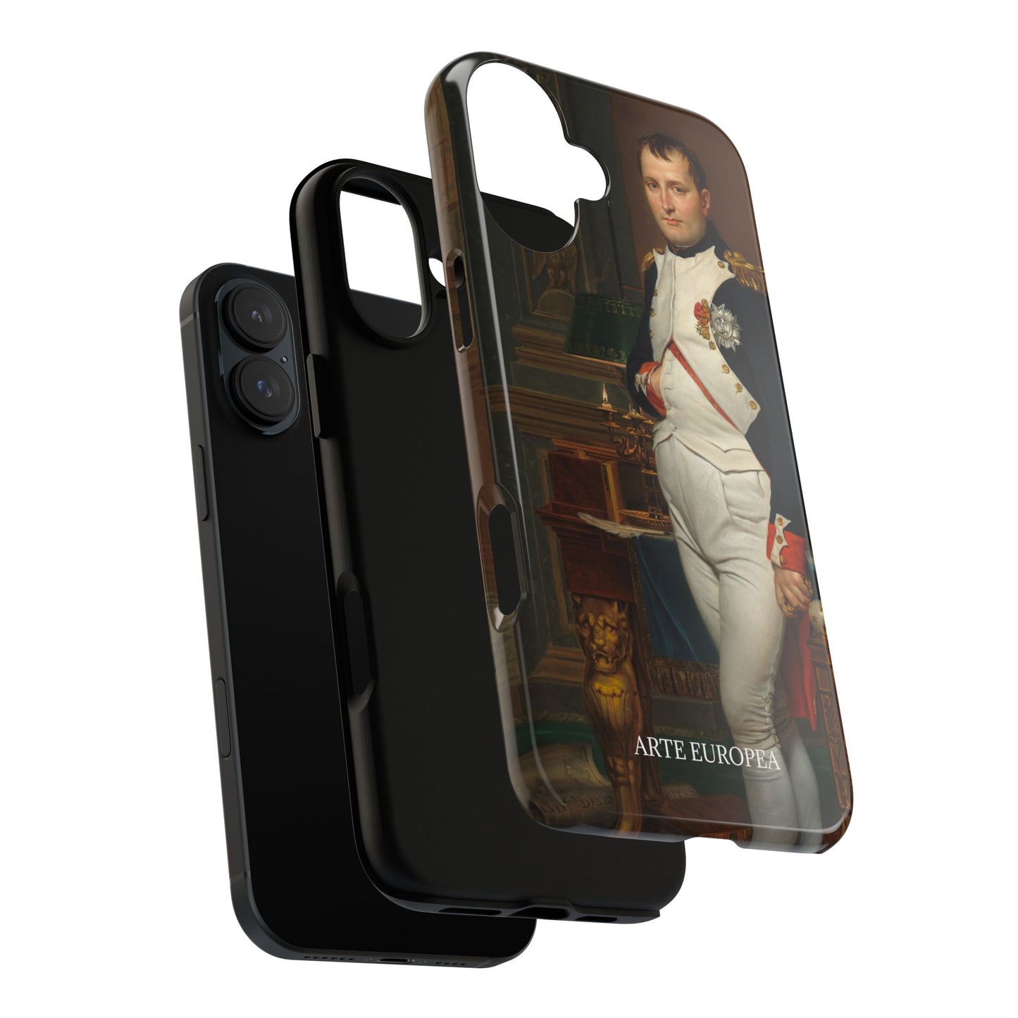 The Emperor Napoleon in His Study at the Tuileries - Jacques-Louis David (1812) - Phone Case