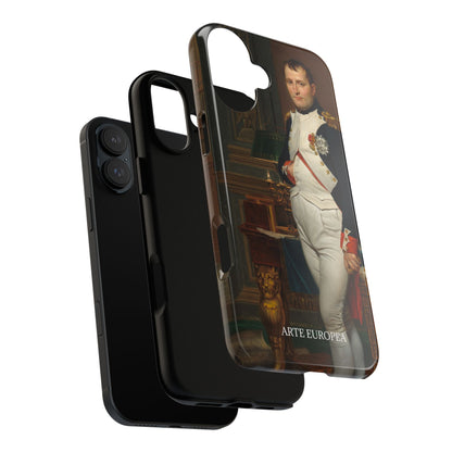 The Emperor Napoleon in His Study at the Tuileries - Jacques-Louis David (1812) - Phone Case