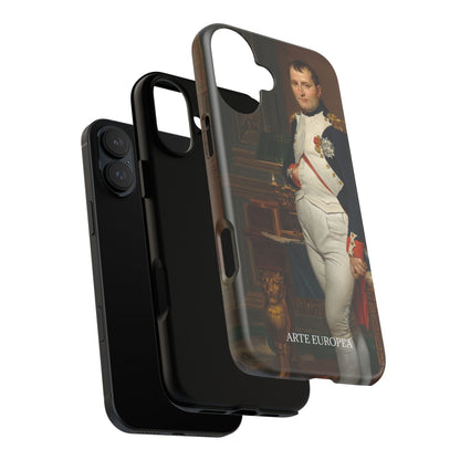 The Emperor Napoleon in His Study at the Tuileries - Jacques-Louis David (1812) - Phone Case