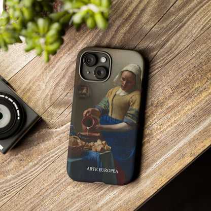 The Milkmaid - Johannes Vermeer (1657-1658) - Phone Case
