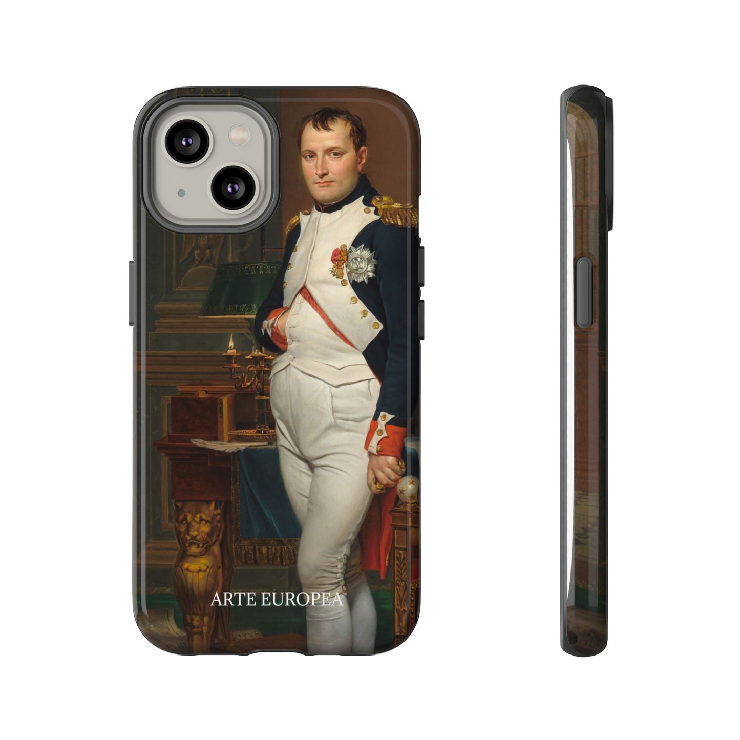 The Emperor Napoleon in His Study at the Tuileries - Jacques-Louis David (1812) - Phone Case