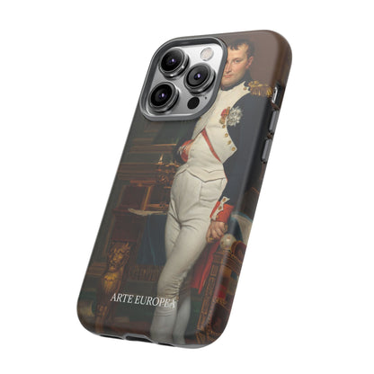 The Emperor Napoleon in His Study at the Tuileries - Jacques-Louis David (1812) - Phone Case