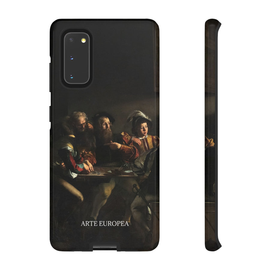 The Calling of Saint Matthew by Caravaggio, phone case