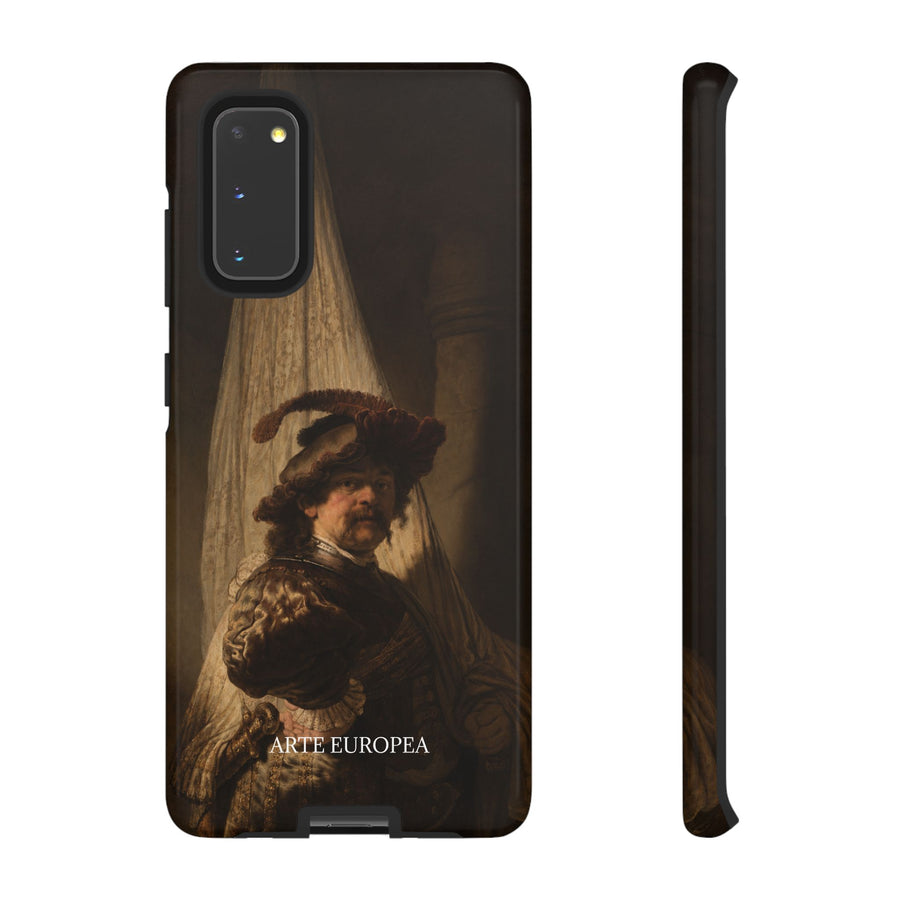 The Standard Bearer by Rembrandt van Rijn, phone case