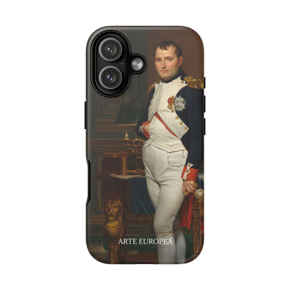The Emperor Napoleon in His Study at the Tuileries - Jacques-Louis David (1812) - Phone Case