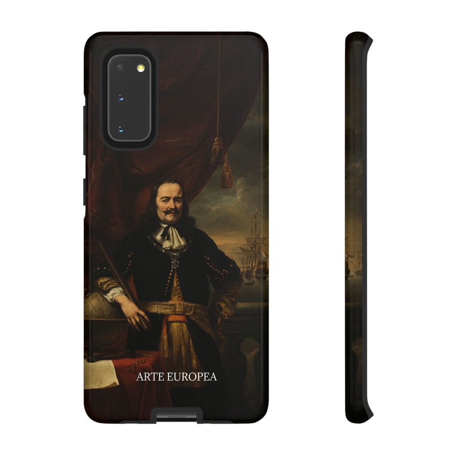 Lieutenant-Admiral Michiel de Ruyter by Ferdinand Bol, phone case