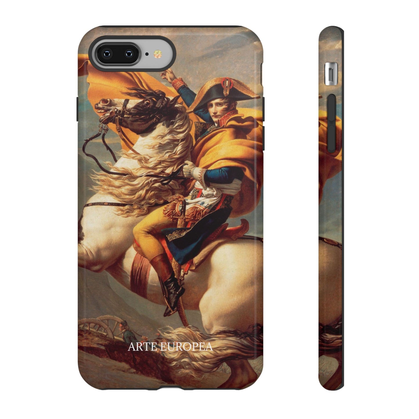Napoleon Crossing the Alps - Jacques-Louis David (1801) - Phone Case