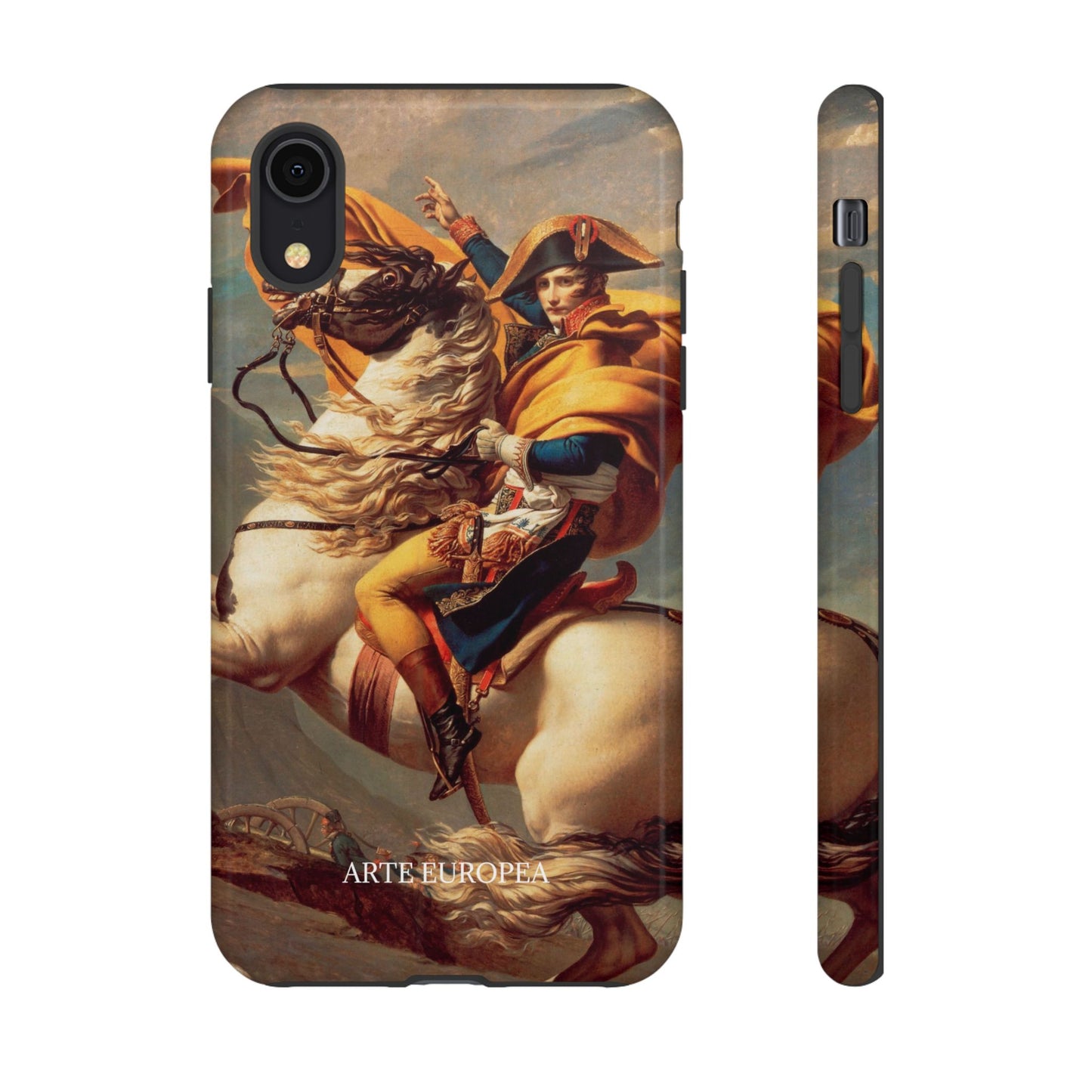 Napoleon Crossing the Alps - Jacques-Louis David (1801) - Phone Case