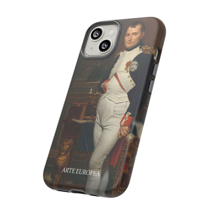 The Emperor Napoleon in His Study at the Tuileries - Jacques-Louis David (1812) - Phone Case