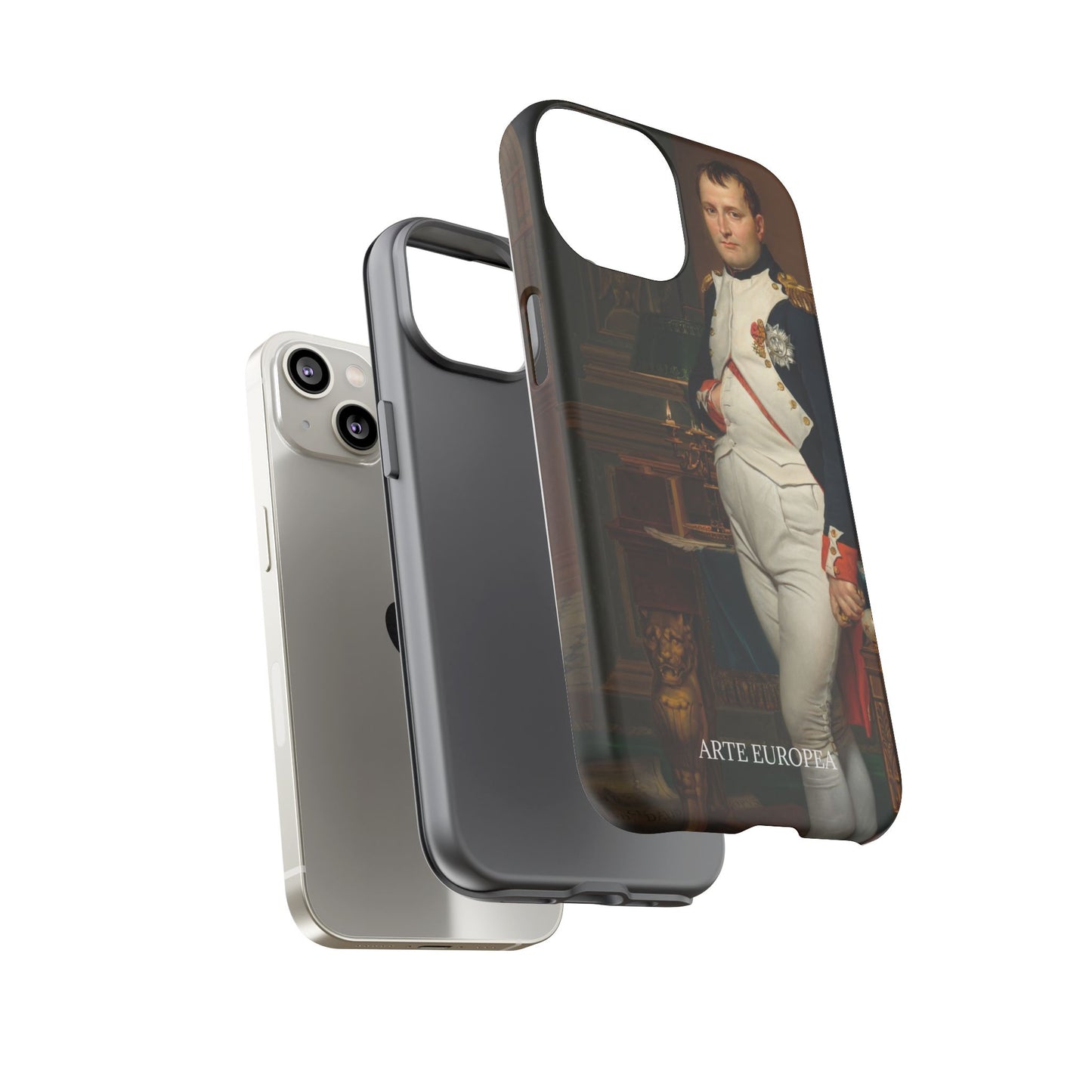 The Emperor Napoleon in His Study at the Tuileries - Jacques-Louis David (1812) - Phone Case