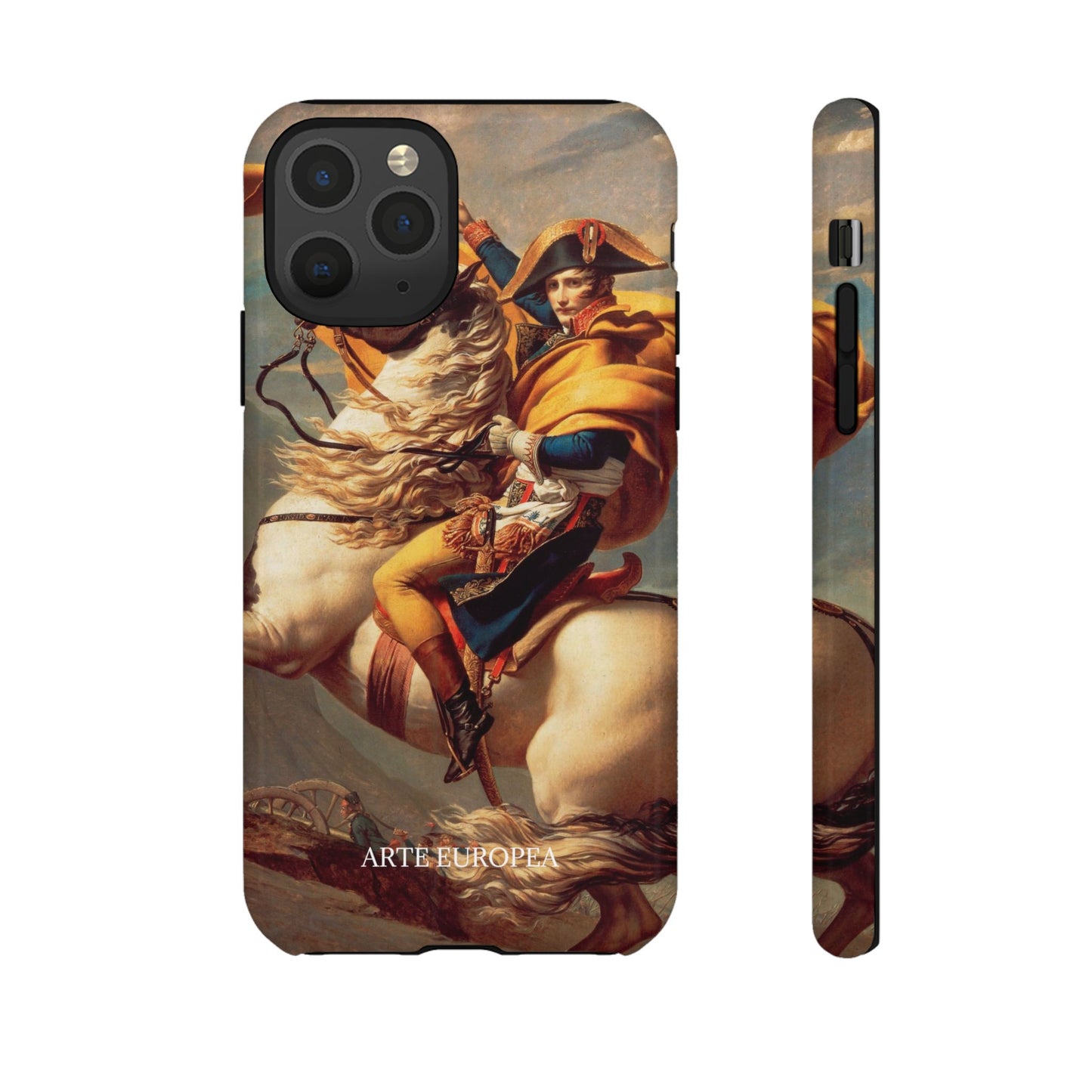 Napoleon Crossing the Alps - Jacques-Louis David (1801) - Phone Case