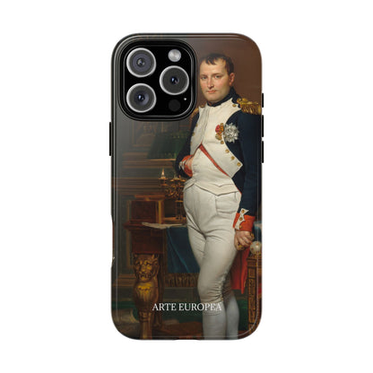 The Emperor Napoleon in His Study at the Tuileries - Jacques-Louis David (1812) - Phone Case