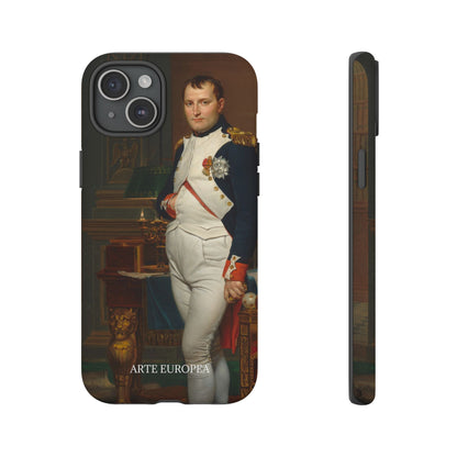 The Emperor Napoleon in His Study at the Tuileries - Jacques-Louis David (1812) - Phone Case