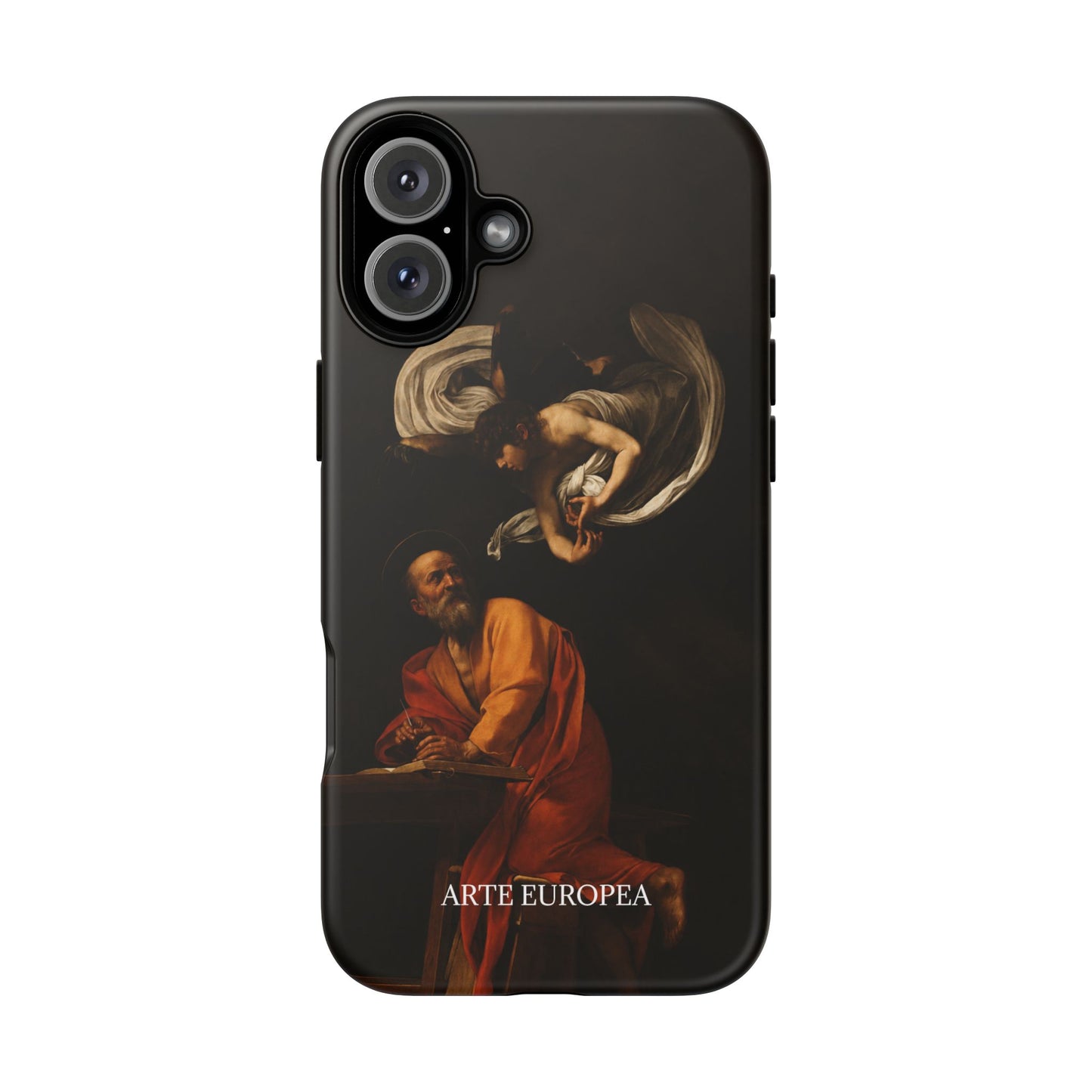 The Inspiration of Saint Matthew - Caravaggio (1602) - iPhone Case