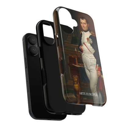 The Emperor Napoleon in His Study at the Tuileries - Jacques-Louis David (1812) - Phone Case