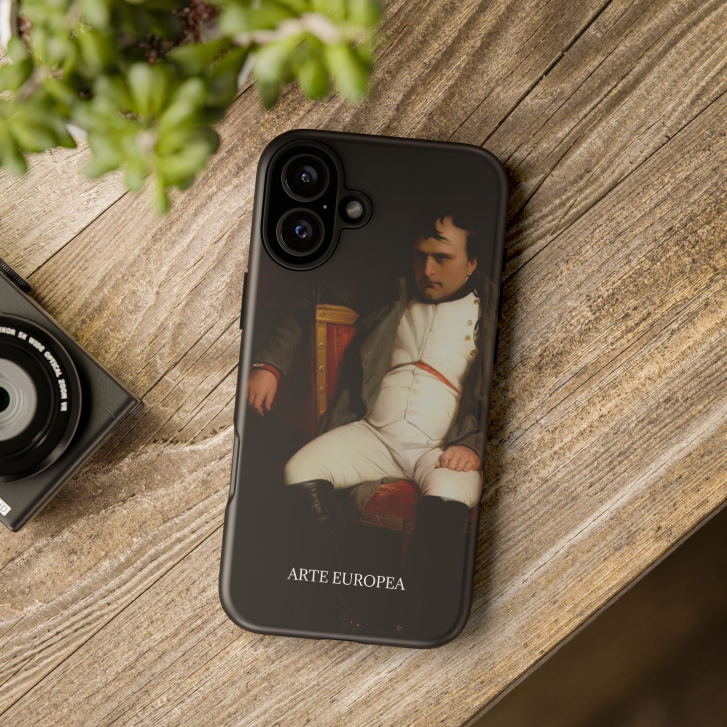 Napoleon I at Fontainebleau on March 31, 1814 – Paul Delaroche (1840) – Phone Case