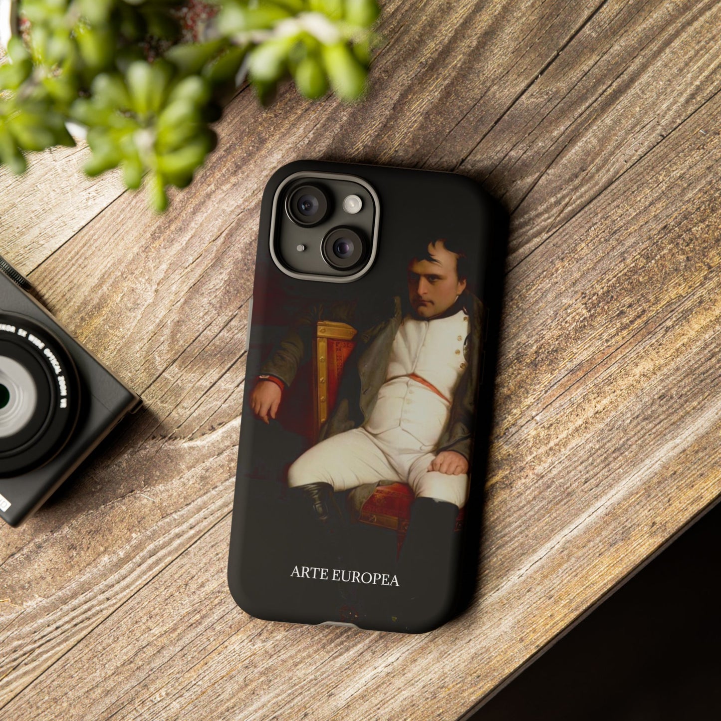 Napoleon I at Fontainebleau on March 31, 1814 – Paul Delaroche (1840) – Phone Case