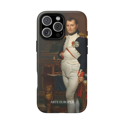 The Emperor Napoleon in His Study at the Tuileries - Jacques-Louis David (1812) - Phone Case