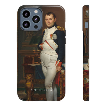 The Emperor Napoleon in His Study at the Tuileries - Jacques-Louis David (1812) - Phone Case