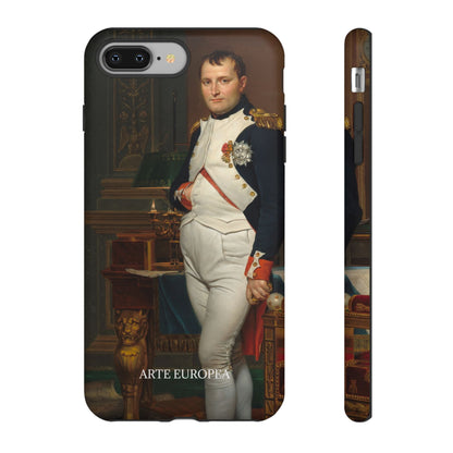 The Emperor Napoleon in His Study at the Tuileries - Jacques-Louis David (1812) - Phone Case
