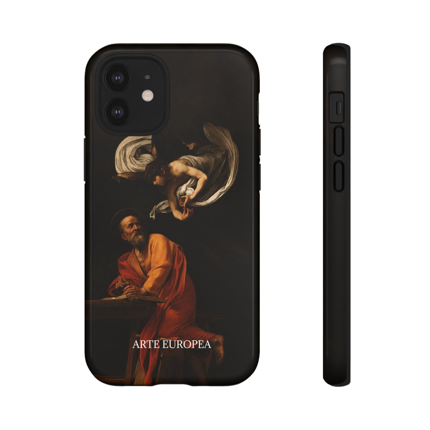 The Inspiration of Saint Matthew - Caravaggio (1602) - iPhone Case