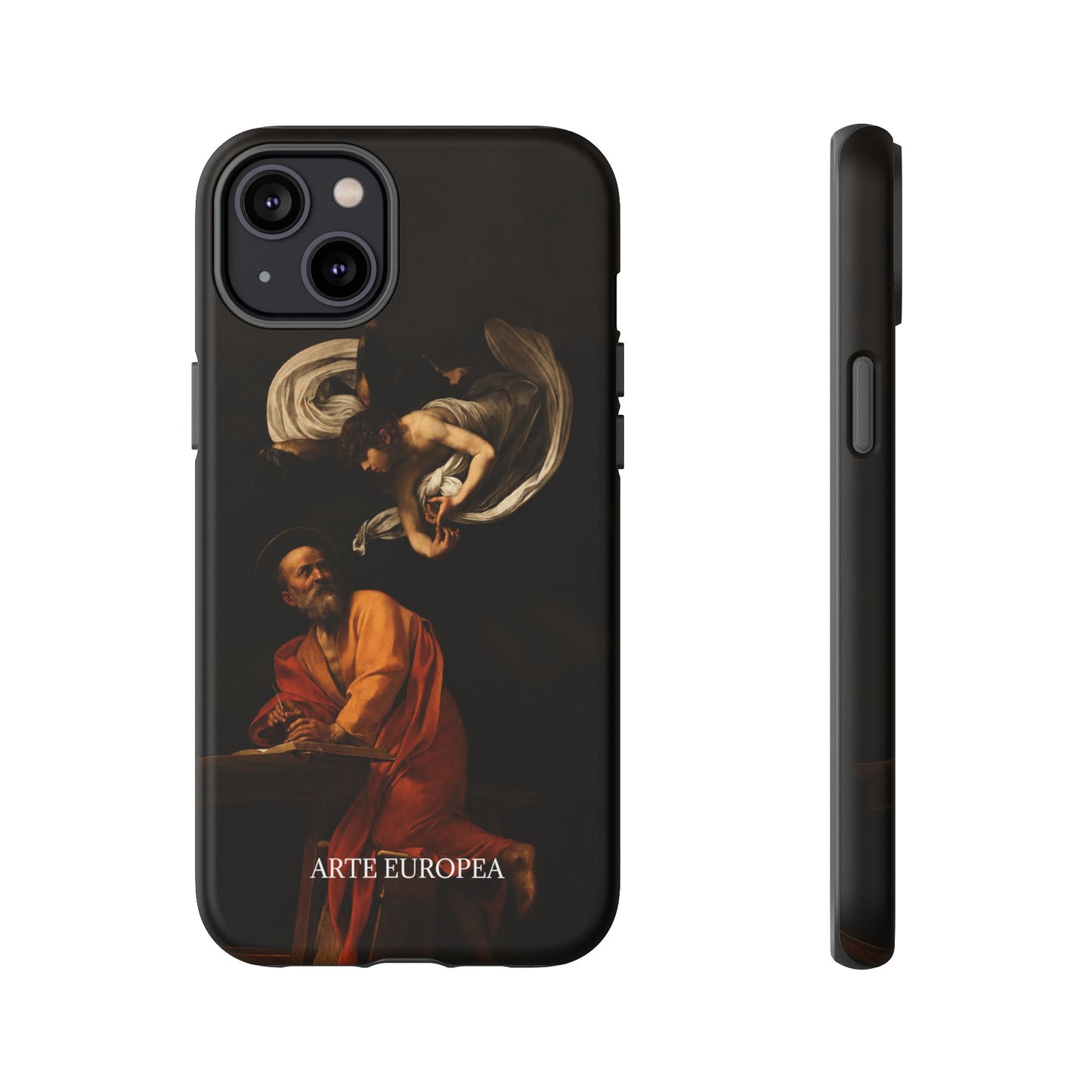 The Inspiration of Saint Matthew - Caravaggio (1602) - iPhone Case