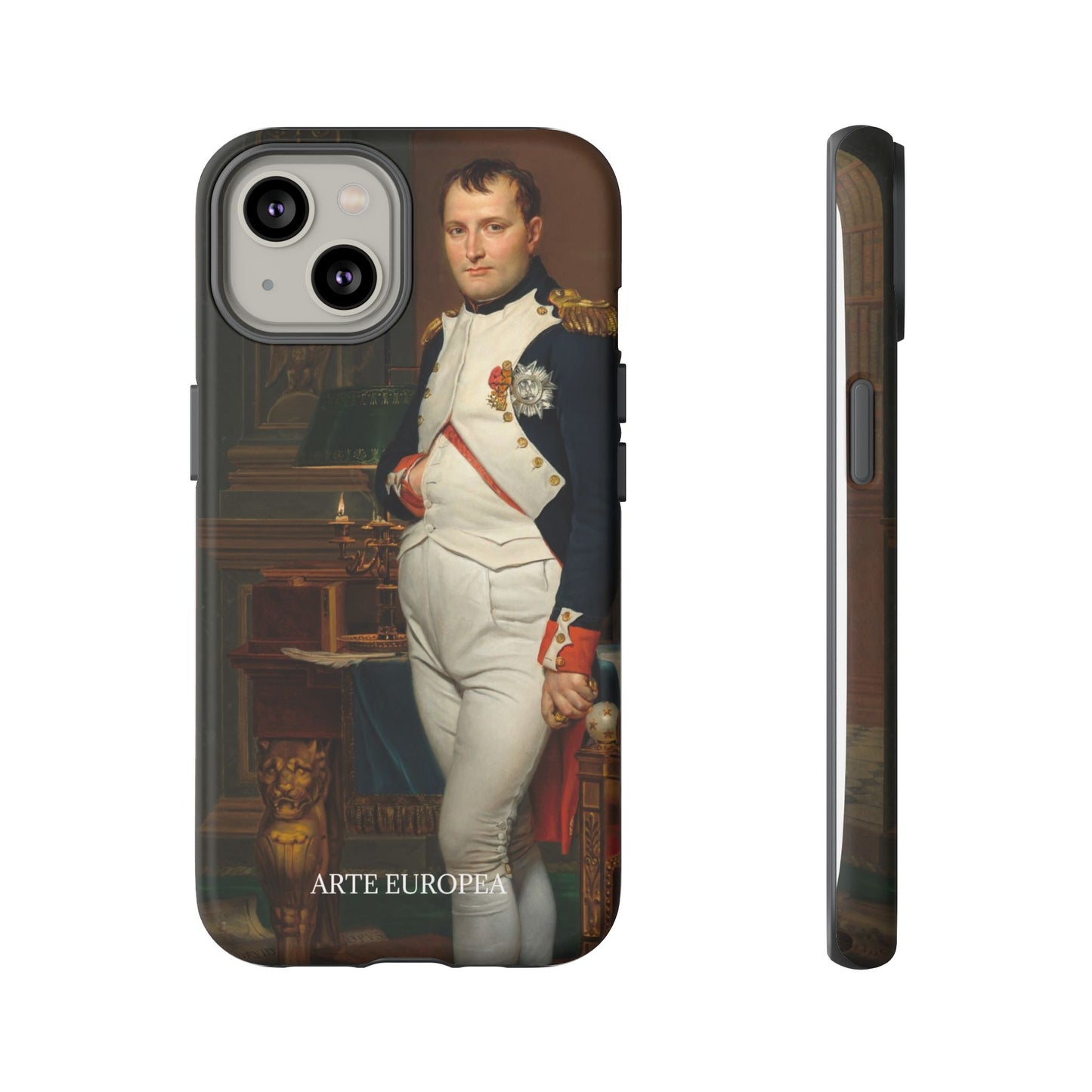 The Emperor Napoleon in His Study at the Tuileries - Jacques-Louis David (1812) - Phone Case