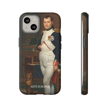 The Emperor Napoleon in His Study at the Tuileries - Jacques-Louis David (1812) - Phone Case
