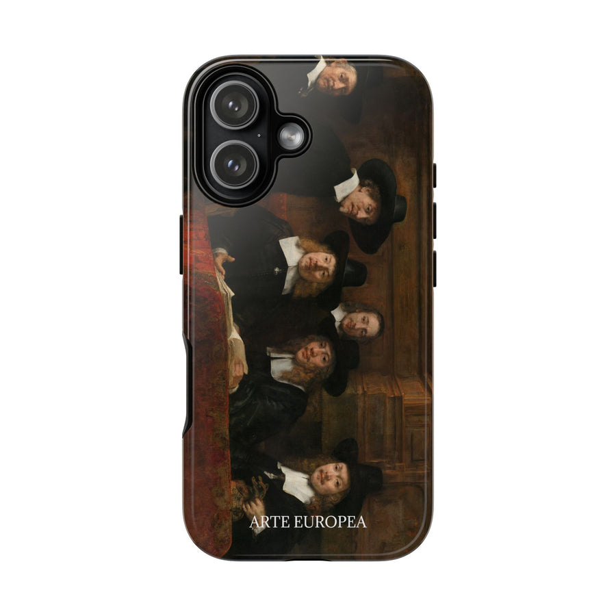 De Staalmeesters by Rembrandt van Rijn, phone case