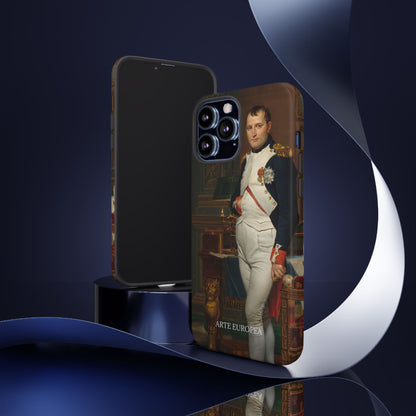 The Emperor Napoleon in His Study at the Tuileries - Jacques-Louis David (1812) - Phone Case