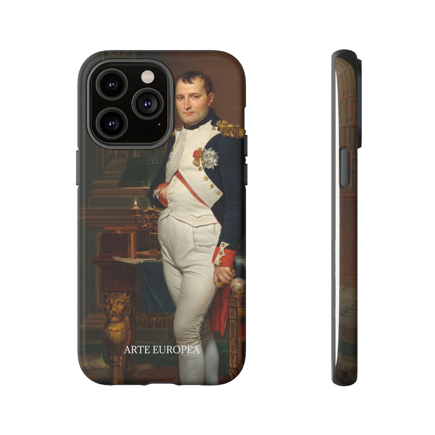 The Emperor Napoleon in His Study at the Tuileries - Jacques-Louis David (1812) - Phone Case