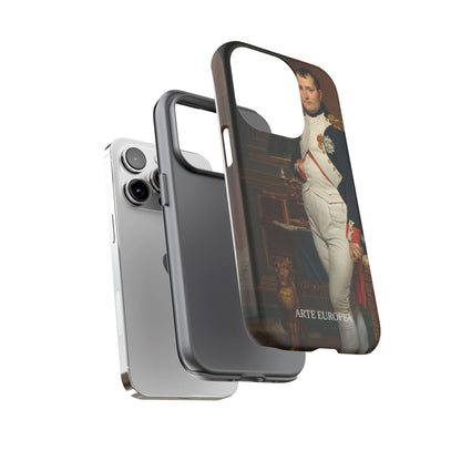 The Emperor Napoleon in His Study at the Tuileries - Jacques-Louis David (1812) - Phone Case