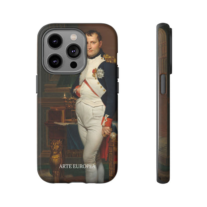 The Emperor Napoleon in His Study at the Tuileries - Jacques-Louis David (1812) - Phone Case