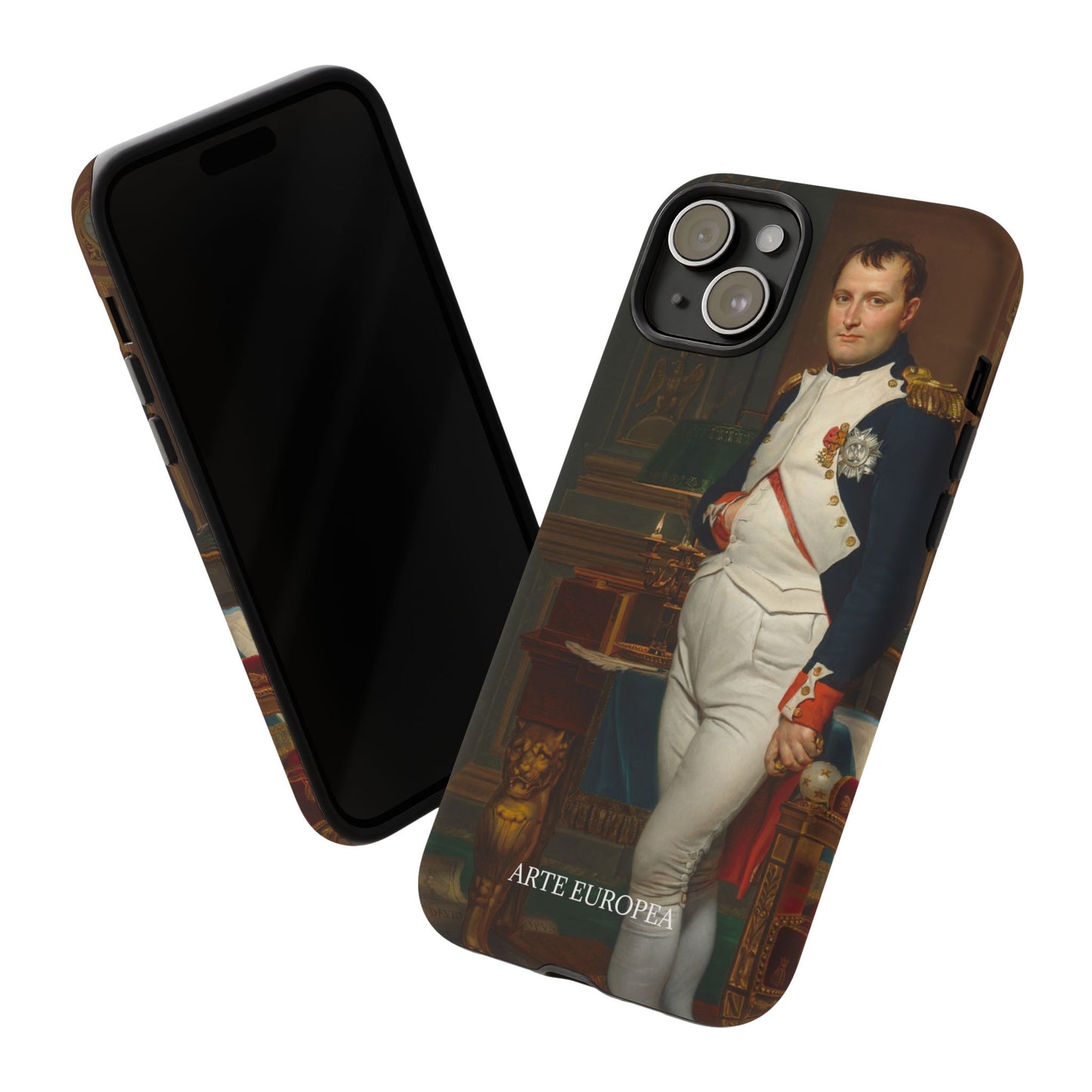 The Emperor Napoleon in His Study at the Tuileries - Jacques-Louis David (1812) - Phone Case