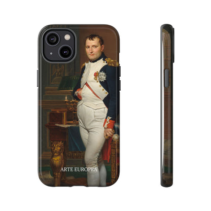 The Emperor Napoleon in His Study at the Tuileries - Jacques-Louis David (1812) - Phone Case