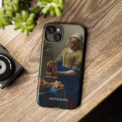 The Milkmaid - Johannes Vermeer (1657-1658) - Phone Case