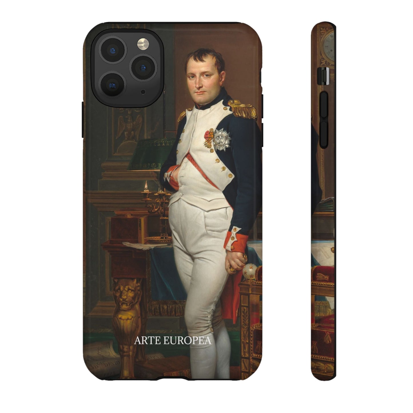 The Emperor Napoleon in His Study at the Tuileries - Jacques-Louis David (1812) - Phone Case
