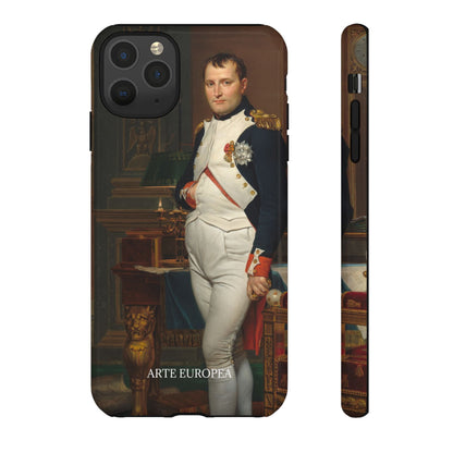 The Emperor Napoleon in His Study at the Tuileries - Jacques-Louis David (1812) - Phone Case