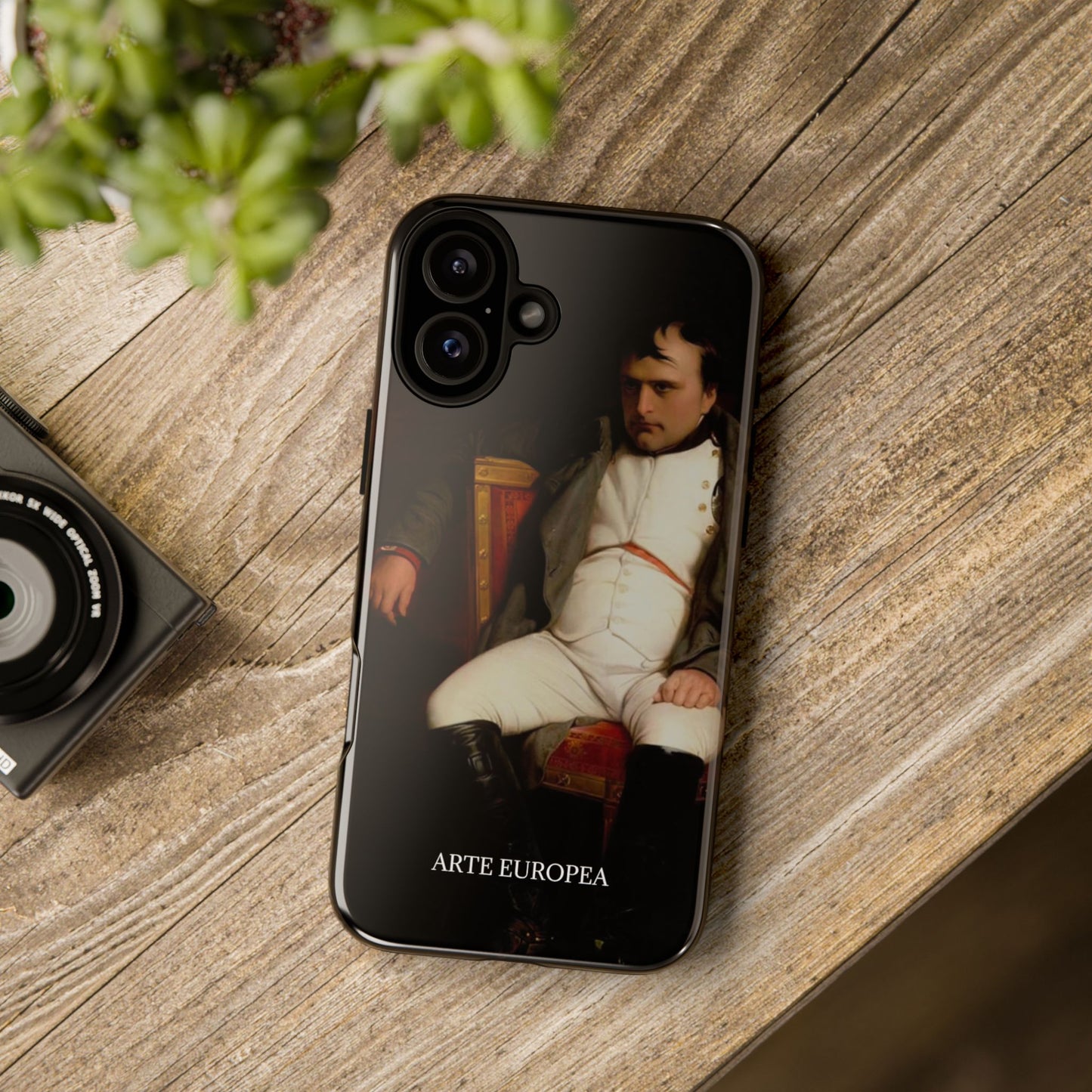 Napoleon I at Fontainebleau on March 31, 1814 – Paul Delaroche (1840) – Phone Case