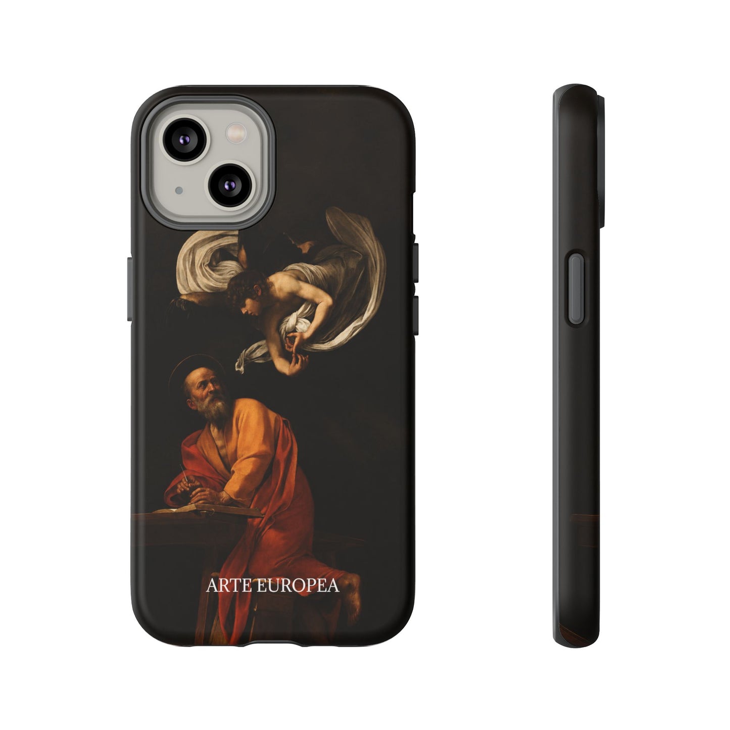The Inspiration of Saint Matthew - Caravaggio (1602) - iPhone Case