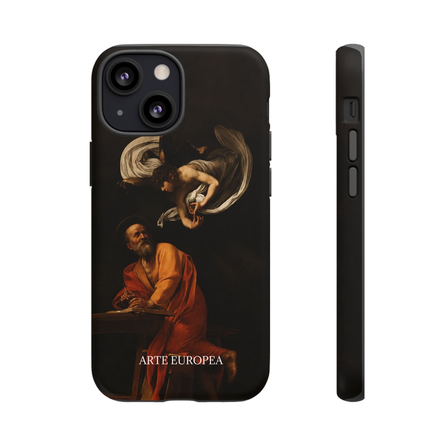 The Inspiration of Saint Matthew - Caravaggio (1602) - iPhone Case