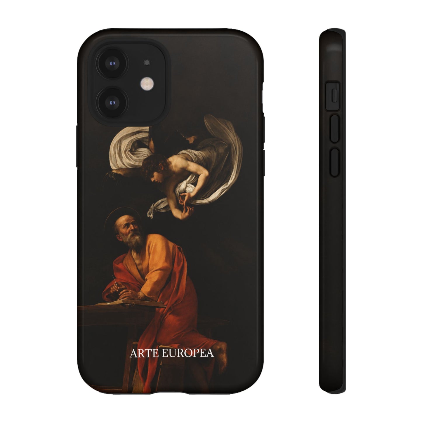 The Inspiration of Saint Matthew - Caravaggio (1602) - iPhone Case