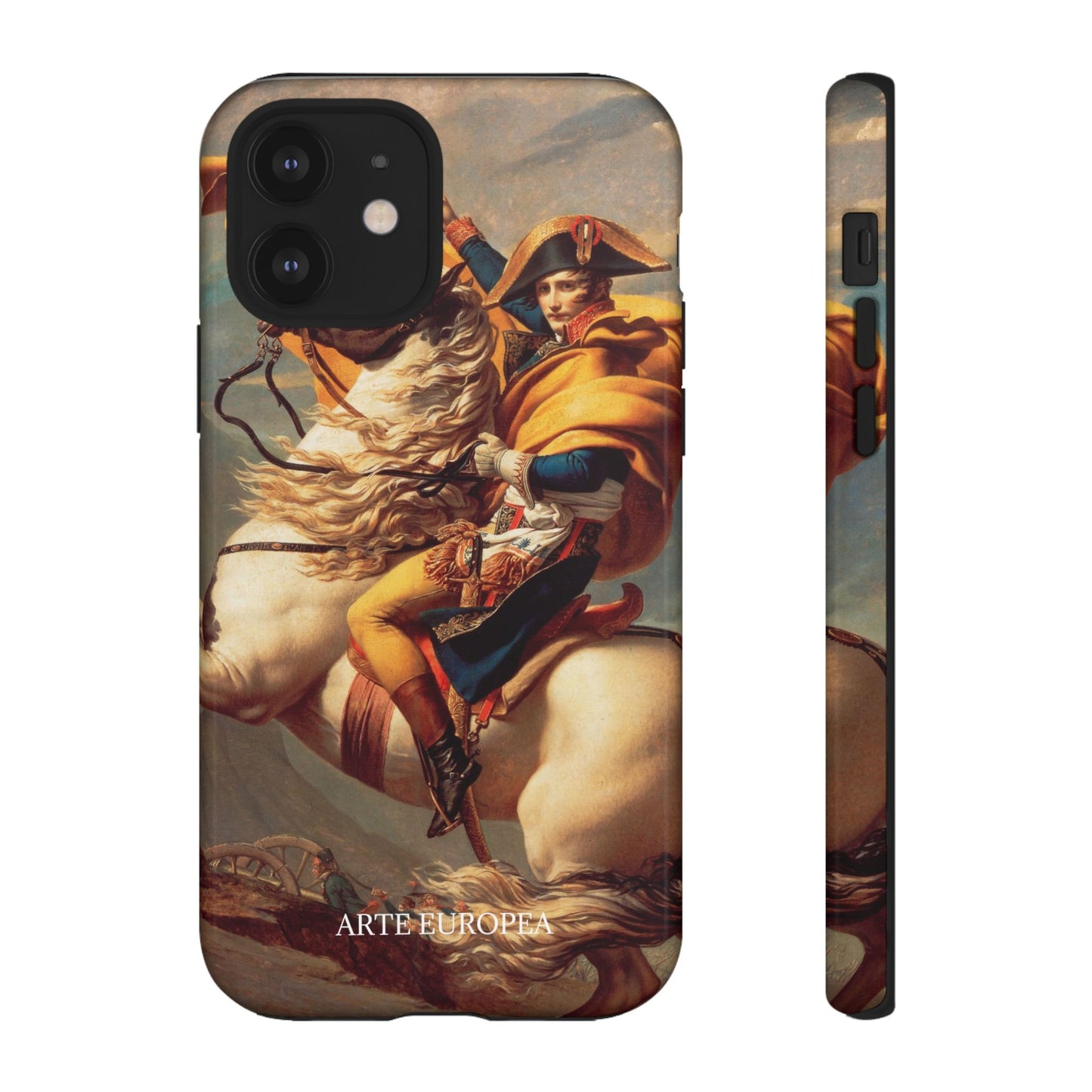 Napoleon Crossing the Alps - Jacques-Louis David (1801) - Phone Case
