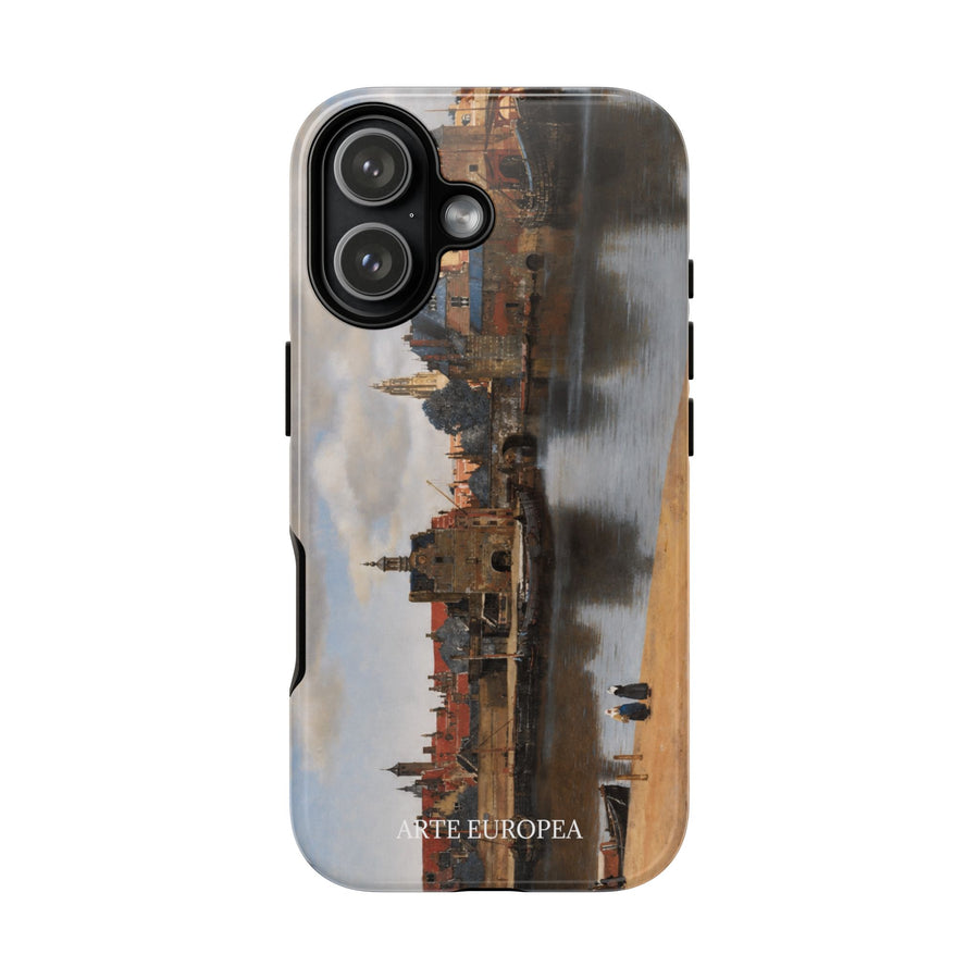 View of Delft by Johannes Vermeer, phone case