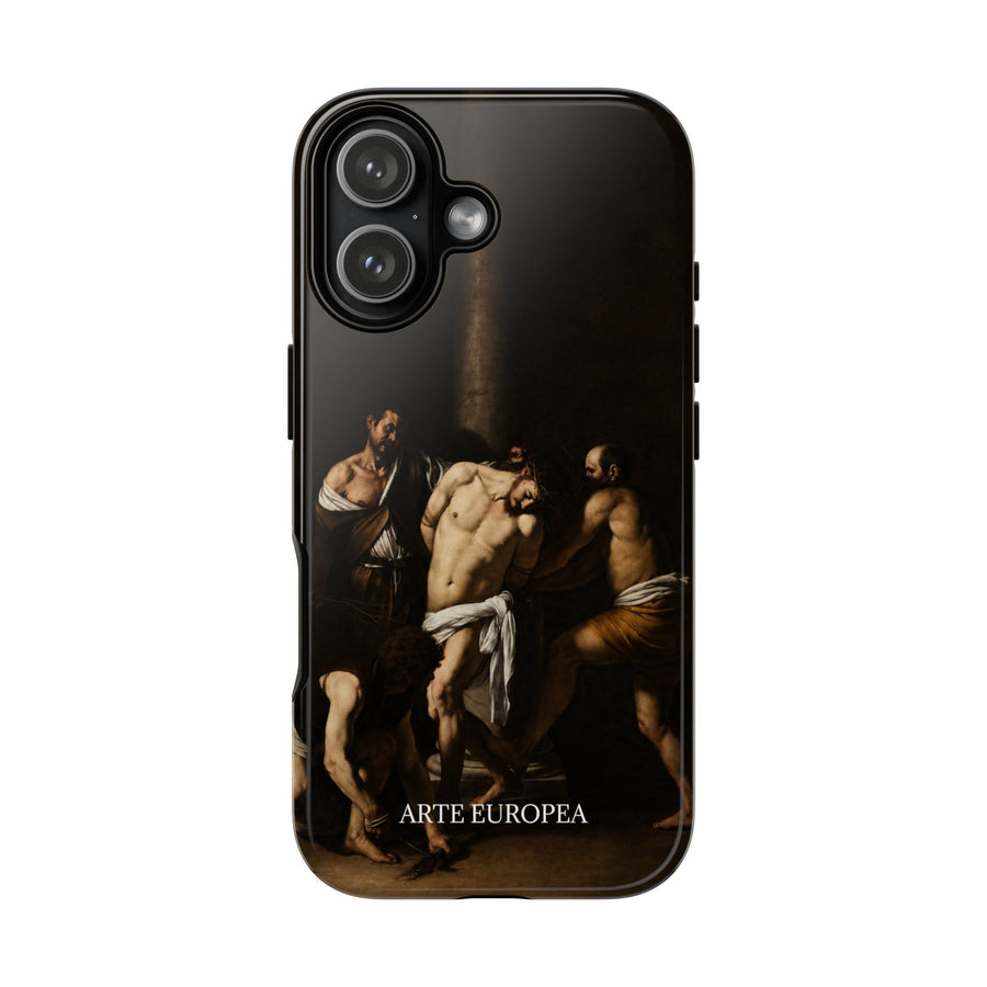 The Flagellation of Christ by Caravaggio, phone case