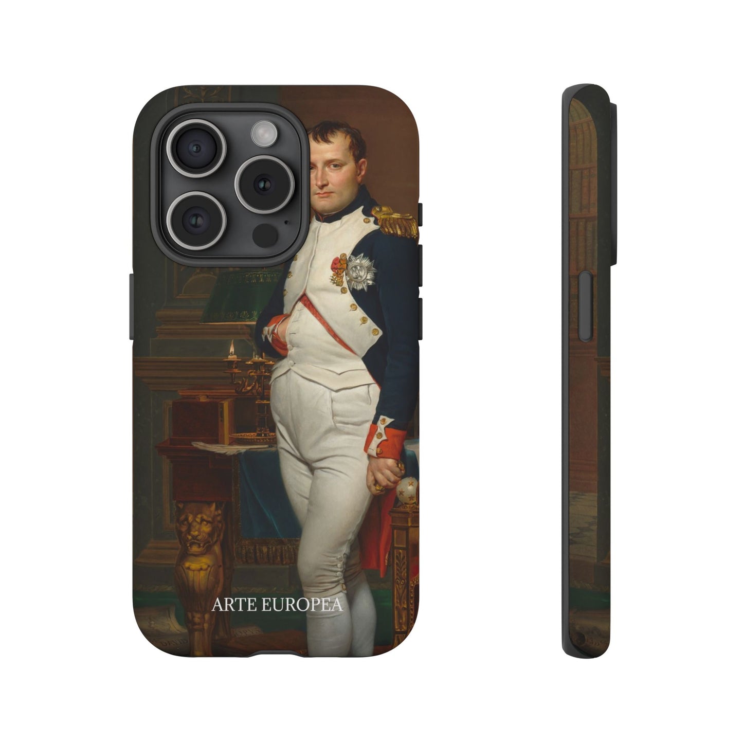 The Emperor Napoleon in His Study at the Tuileries - Jacques-Louis David (1812) - Phone Case