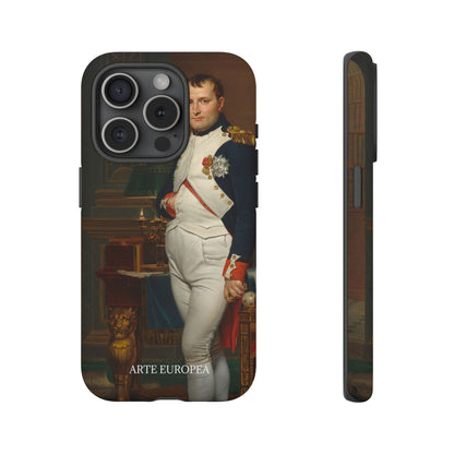 The Emperor Napoleon in His Study at the Tuileries - Jacques-Louis David (1812) - Phone Case