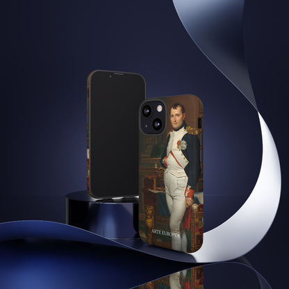 The Emperor Napoleon in His Study at the Tuileries - Jacques-Louis David (1812) - Phone Case