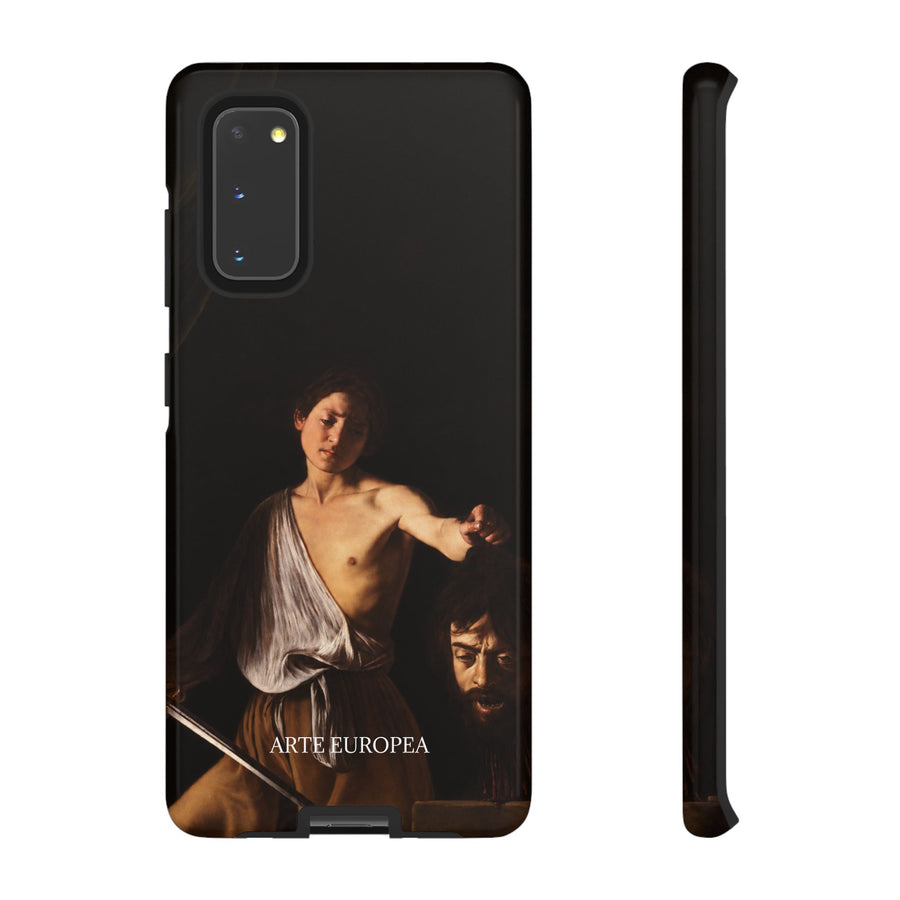 David with the Head of Goliath by Caravaggio, phone case