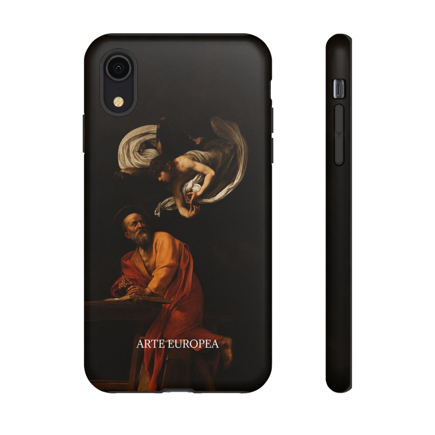 The Inspiration of Saint Matthew - Caravaggio (1602) - iPhone Case